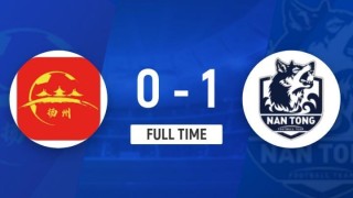 苏超-南通1-0扬州豪取10连胜 黄蒋大亚破门制胜胡志峰进球被吹